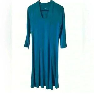 Soft Surroundings Long Sleeve Midi Dress Blue
Turquoise